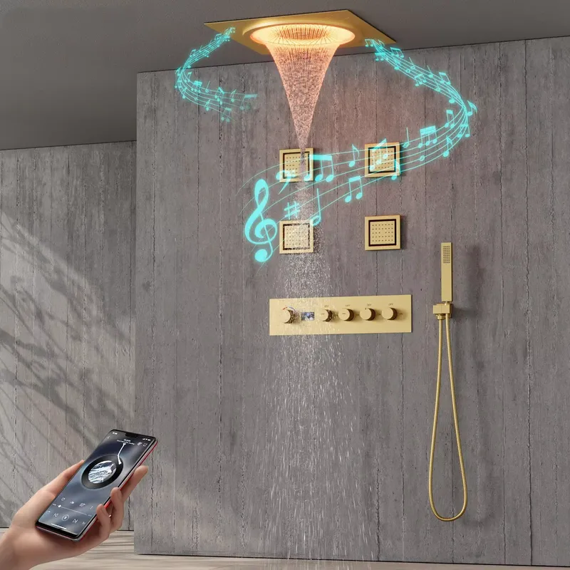 Spa & Wellness Hotel Diamond Ustroń - Slimme LED Doucheset Badkamer Muziek Verborgen