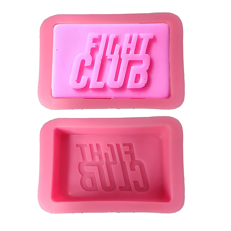 Bath Bomb Mold - Fight Club Zeep Siliconen Mal Rechthoek