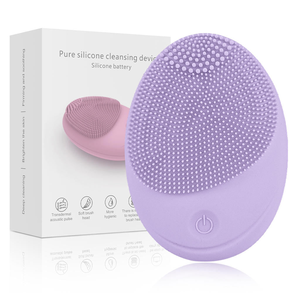 Dry Brush Body - Gezichtsreinigingsborstel gemaakt van ultra-hygiënische zachte siliconen,