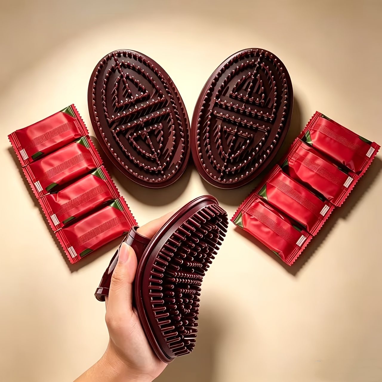 1 Set massageborstelset - Meri - Dry Brush Body recensie en prijs
