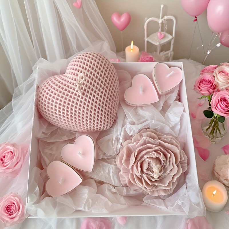 2 stuks pioenroos bloem geweve - Bath Bomb Mold recensie en prijs