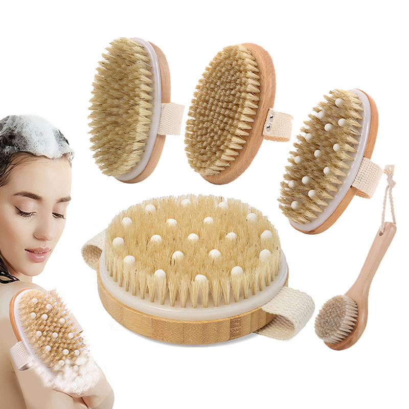 1 Stuks Exfoliërende Houten Li - Dry Brush Body recensie en prijs
