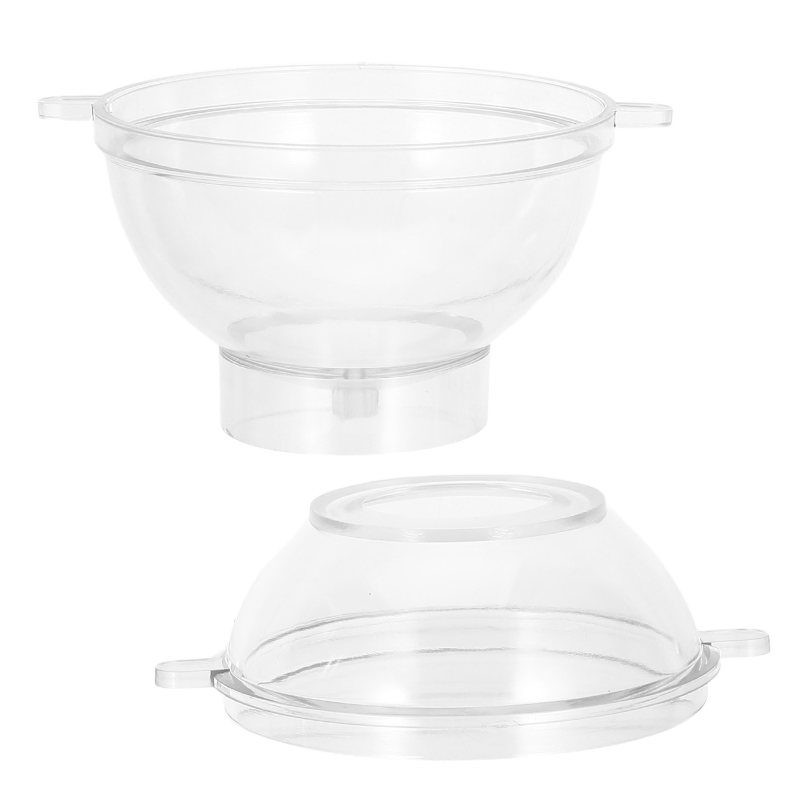 Acryl bolvormige mal 8cm trans - Bath Bomb Mold recensie en prijs
