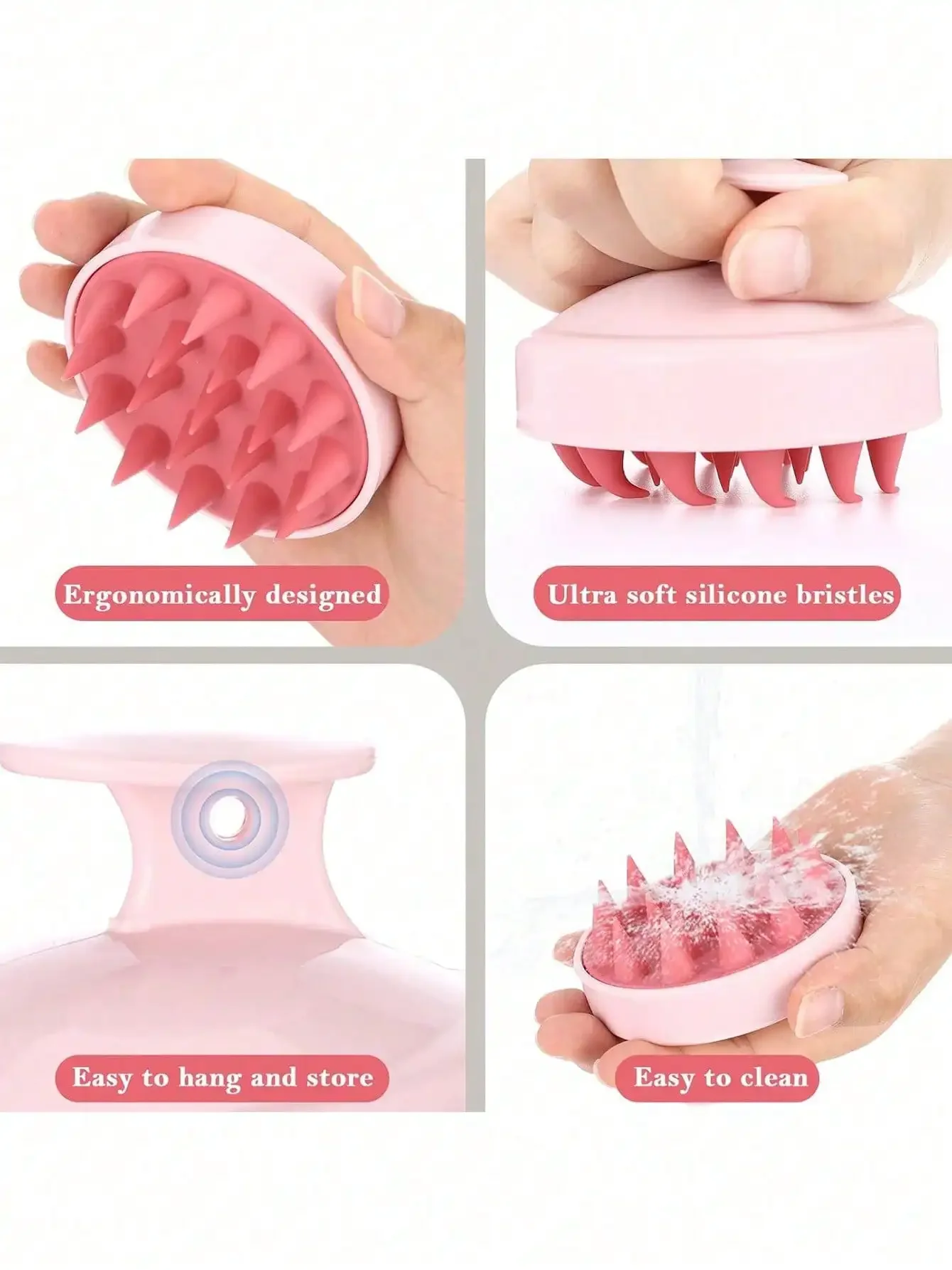 1 stuk zachte siliconen hoofdh - Dry Brush Body recensie en prijs