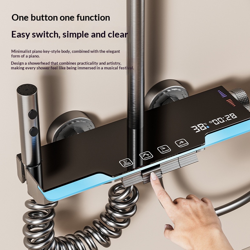 Grijze Gun Shower Set Luxe Hot - Spa & Wellness Hotel Diamond Ustroń recensie en prijs