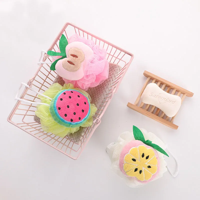Cartoon Fruit Bad Bal Spons vo - Dry Brush Body recensie en prijs