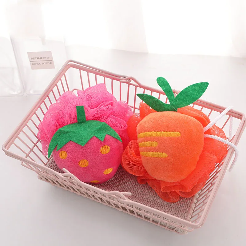 Cartoon Fruit Bad Bal Spons vo - Dry Brush Body recensie en prijs