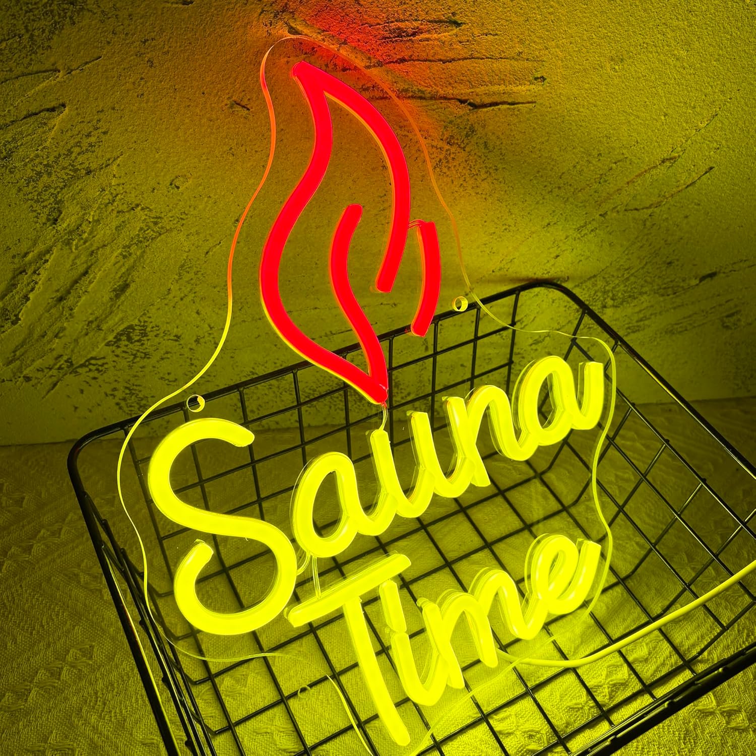 Sauna Tijd Neonbord Home Spa N - Spa Wellness Gym recensie en prijs