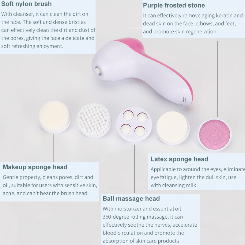 5 IN 1 Gezichtsreinigingsborst - Dry Brush Body recensie en prijs