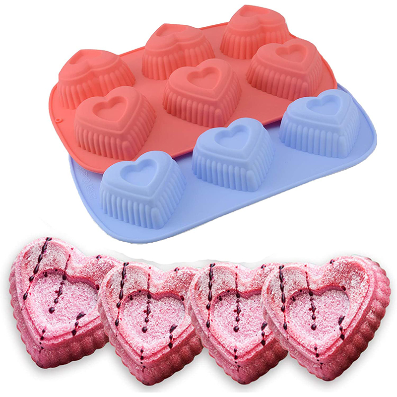 Hart Mallen voor Bruiloft Brui - Bath Bomb Mold recensie en prijs
