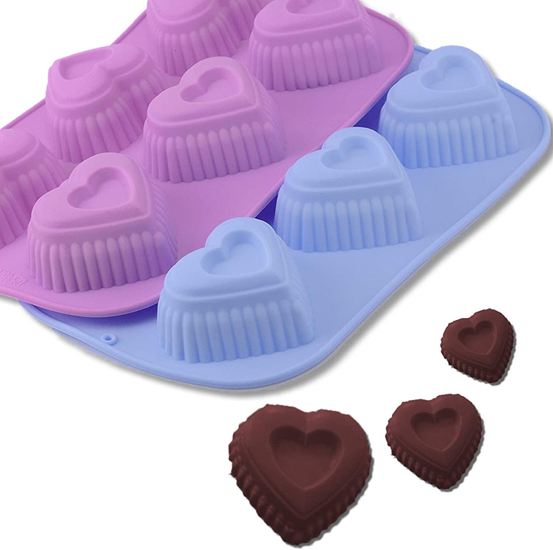 Hart Mallen voor Bruiloft Brui - Bath Bomb Mold recensie en prijs